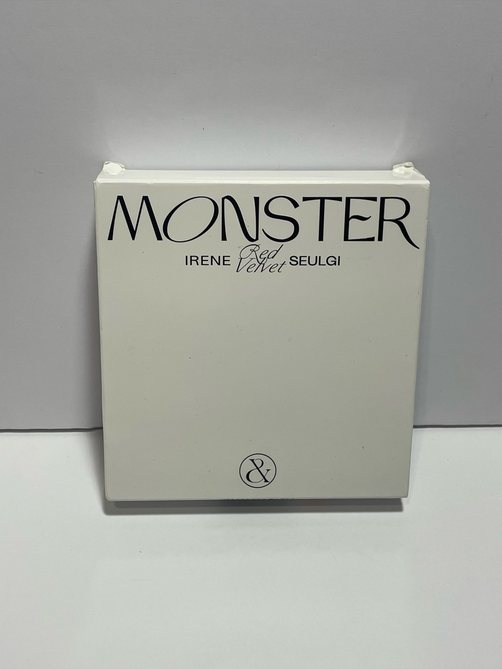 MONSTER Red Velvet Irene & Seulgi Album - White Cover (No Photocards)